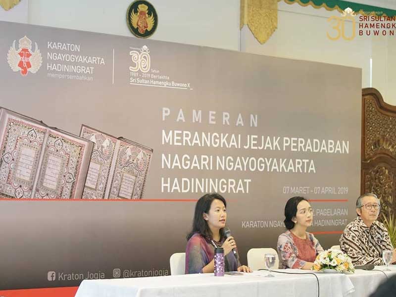 pameran naskah kuno Keraton Yogyakarta