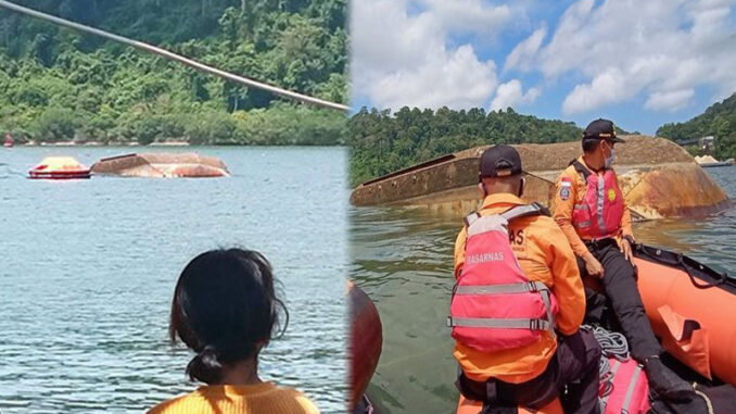 kapal-kemenkumham-tenggelam-di-nusakambangan