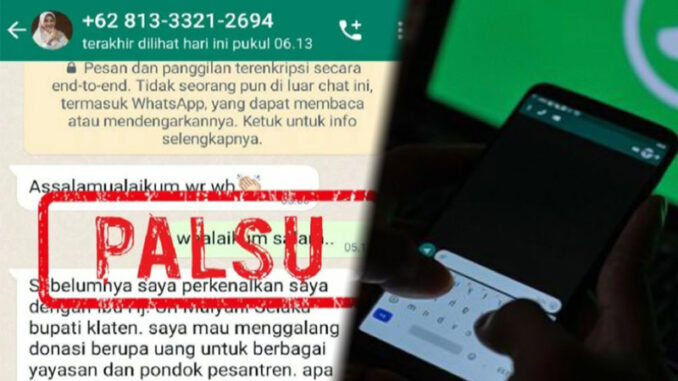 foto-profil-bupati-klaten-disalahgunakan