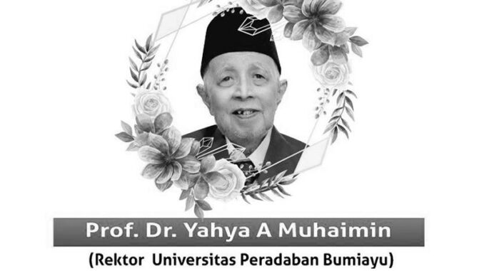 Prof yahya muhaimin