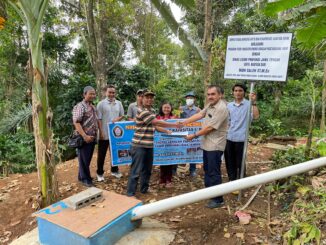 Peresmian Biogas Digester di Desa Pesantren, Kecamatan Blado, Kabupaten Batang