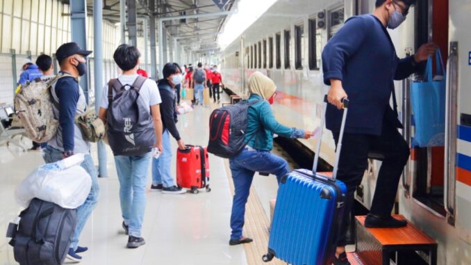 KAI mudik Diperkirakan 100 juta orang akan mudik Lebaran 2022