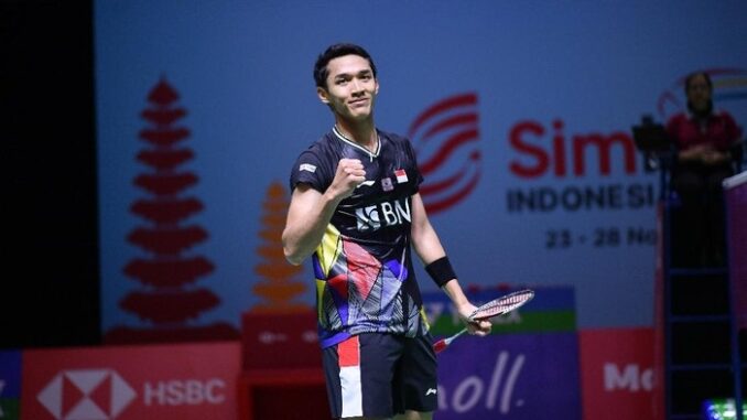 Jonatan Christie Piala Indonesia Tunggal Putra Swiss Open