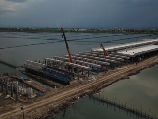 Tol Tanggul Laut Semarang -Demak Akan Memiliki Rest Area Unik
