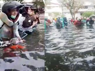 Pesisir Kota Semarang Dilanda Banjir Rob