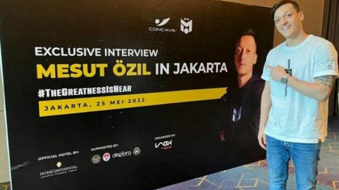 Mantan Bintang Arsenal dan Real Madrid, Mesut Ozil Datang ke Indonesia