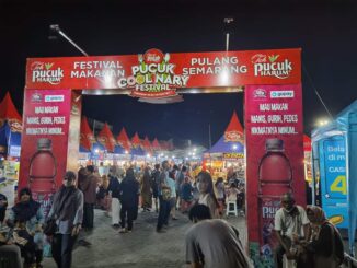 Pengunjung Festival Makanan Pulang Semarang 2022 