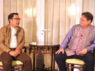 Airlangga Ridwan Kamil Tegaskan Bakal Balas Budi Terhadap Golkar