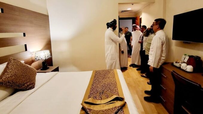 Menag Kunjungi Hotel Tempat Menginap Jemaah Calon Haji Indonesia di Madinah, Begini Kondisinya