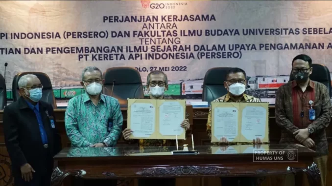 FIB UNS Jalin Kerja Sama dengan PT KAI Terkait Pengembangan Ilmu Sejarah