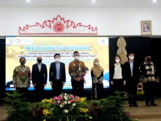 Kepada Menteri Keuangan Singapura, Bupati Dico Sampaikan Potensi Pariwisata Kendal