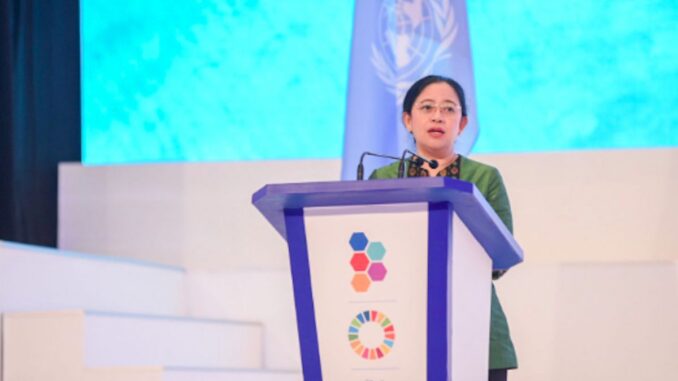 Puan Maharani Ingatkan Semangat KAA Masih Relevan di Forum Pengurangan Risiko Bencana PBB