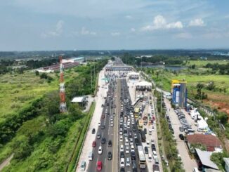 Contra Flow di Cikampek 