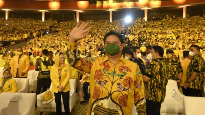 Airlangga Charta Politika Indonesia Sebut Elektablitas Partai Golkar Alami Tren Kenaikan