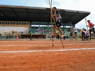 Permainan Tradisional Ramaikan Kompetisi Forda Jateng 2022 di Banyumas