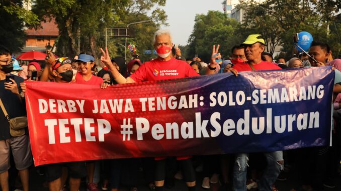 Jelang Laga PSIS Semarang dan Persis Solo, Ini pesan Ganjar Pada Suporter