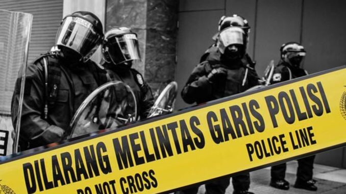 Tim Gegana Brimob Polda Jateng Temukan Bahan Peledak di TKP Ledakan di Banyumas
