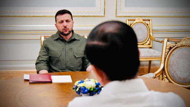 Ini 4 Poin Hasil Pertemuan Presiden Jokowi Dengan Presiden Ukraina Zelensky