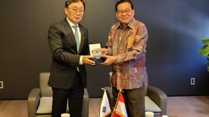 Dubes RI di Korsel Gandi Sulistyanto Resmikan Indonesia Center di BUFS