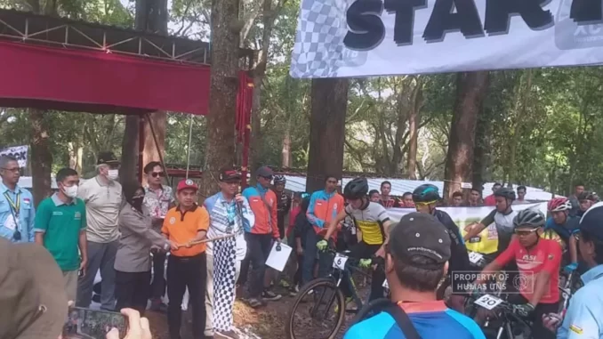 UNS Solo Gelar Rektor Cup Sepeda Gunung Tingkat Nasional