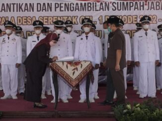 Lantik 34 Kepala Desa, PJ Bupati Batang Lani Wanti-wanti Soal Penggunaan Dana Desa