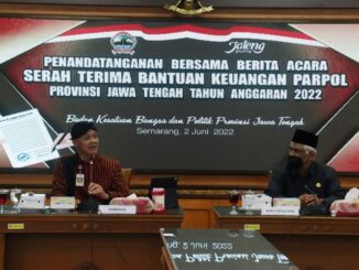 Sembilan Parpol di DPRD Jateng Terima Bantuan Dana Total Senilai Rp20,36 Miliar