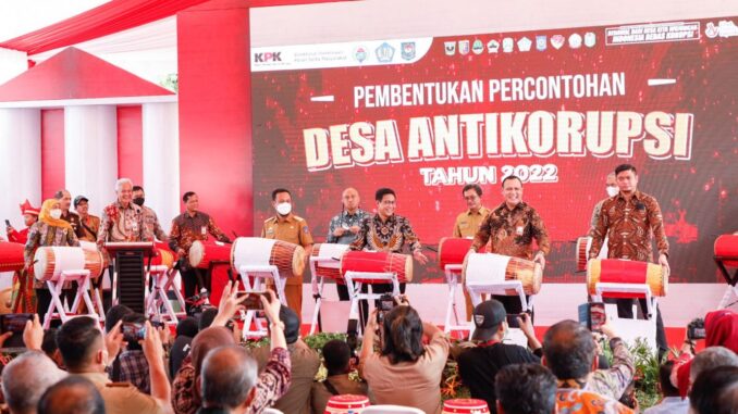 Ganjar Siap Jadikan 7.809 Desa di Jateng Sebagai Percontohan Desa Antikorupsi Nasional