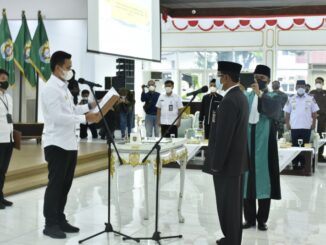 Tunggu Rekomendasi KASN, Bupati Dico Kembali Melantik Sugiono Menjadi Penjabat Sekda Kendal