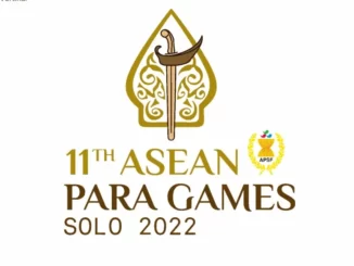 Gunungan Wayang Bertuliskan Aksara Jawa Hiasi logo ASEAN Para Games XI 2022