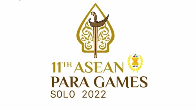 logo-paragames Gunungan Wayang Bertuliskan Aksara Jawa Hiasi logo ASEAN Para Games XI 2022