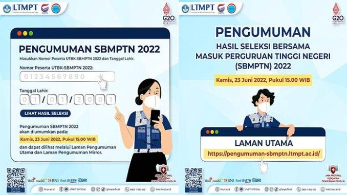 SBMPTN 2022: 192.810 orang Lolos, 20.596 Kuota Tidak Terpenuhi