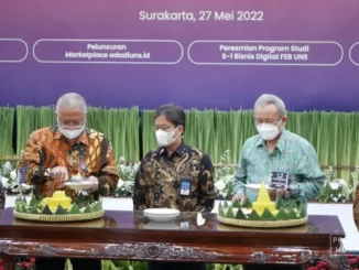Rektor UNS resmikan Prodi S1 Bisnis Digital pada Fakultas Ekonomi dan Bisnis