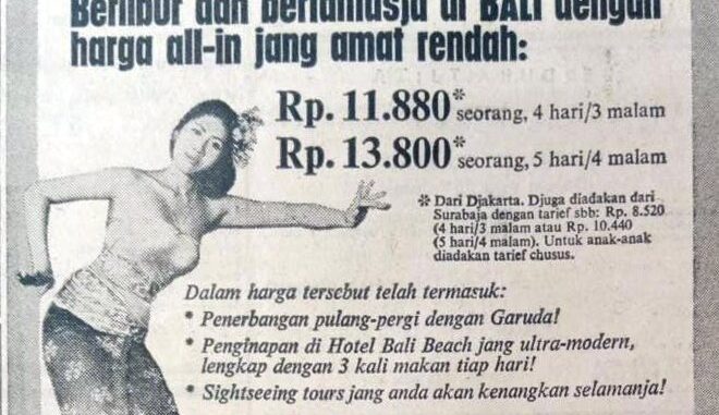 Paket Wisata ke Bali Hanya Rp11.880 Termasuk Tiket Pesawat Garuda dan Akomodasi Hotel Berbintang, Era Kapan?