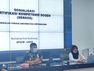Sekolah Vokasi UNDIP Gandeng BPSDM Optimalkan Sertifikasi Dosen