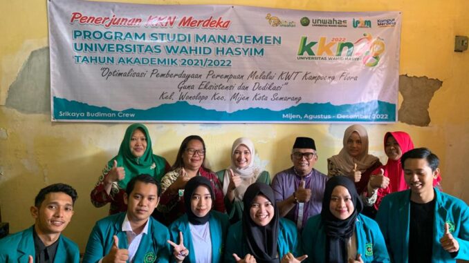Tingkatkan Pengembangan Desa Kelurahan Wonolopo Melalui KKN Merdeka Program Studi Manajemen UNWAHAS