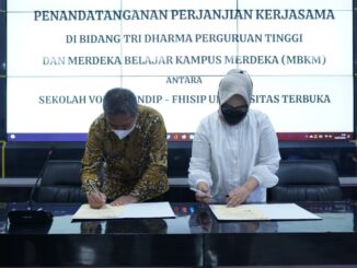 Sekolah Vokasi UNDIP Gandeng FHISIP Universitas Terbuka Kembangkan Merdeka Belajar