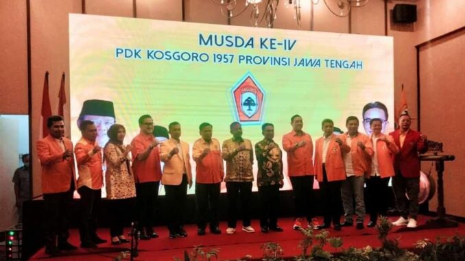 Musda Kosgoro Musda IV PDK Kosgoro 1957 Jawa Tengah, Golkar Mulai Panaskan Mesin Politik