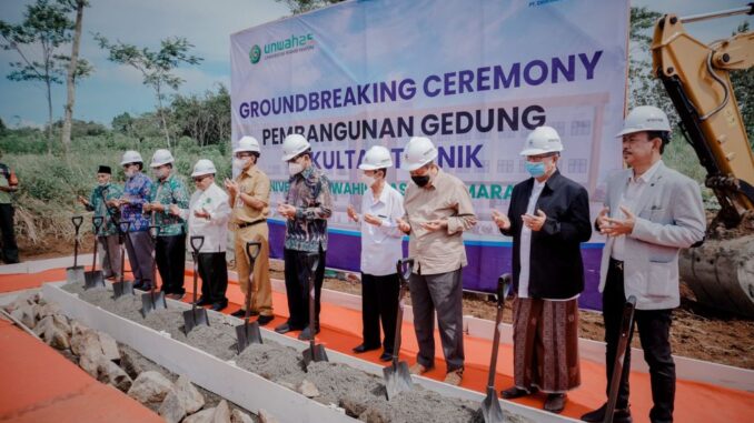 Unwahas Cetak SDM Unggul, Uwahas Bangun Gedung Fakultas Teknik di Gunungpati Nongkosawit