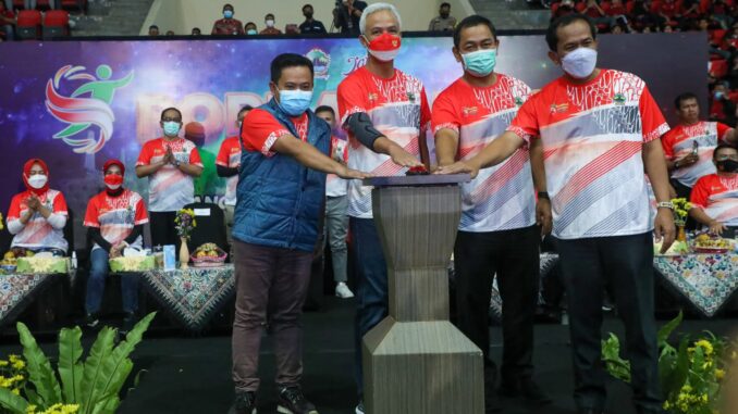 ganjar 3.333 Atlet Ikuti Popda, Ganjar Harap Muncul Atlet Hebat Dari Jateng Untuk Berlaga di Popnas