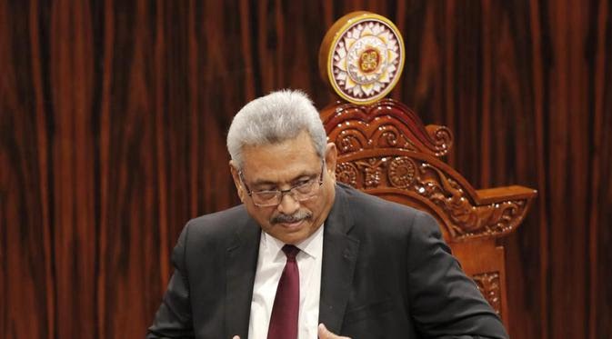 gotabaya_rajapaksa Setelah Beberapa Kali Gagal, presiden Sri Lanka Berhasil Kabur ke Maldives
