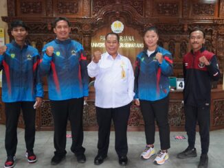 Rektor UNNES Lepas Pelatih dan Atlet Mewakili Indonesia dalam The 20th ASEAN University Games 2022 di Thailand