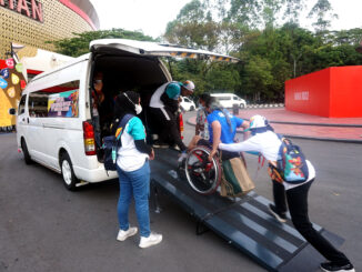 Modifikasi Pada Toyota Hiace Permudah Atlet Difabel Mengakses Transportasi