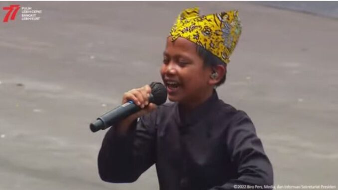 Farel Prayoga Trending di Twitter Setelah Sukses Menggoyang Istana