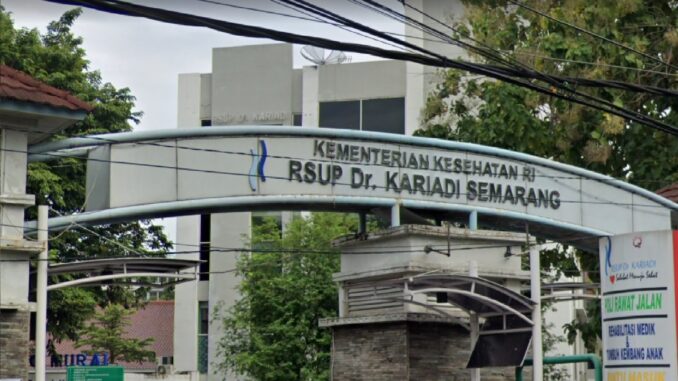 Istri Kopda Muslimin Pulang Dari RS Kariadi