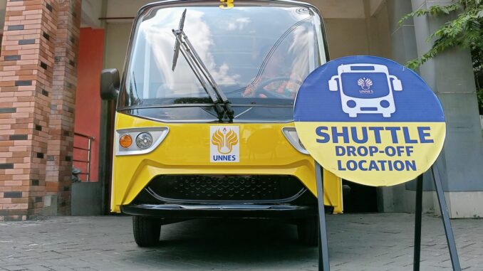 UNNES Menyediakan Armada Shuttle Ramah Lingkungan