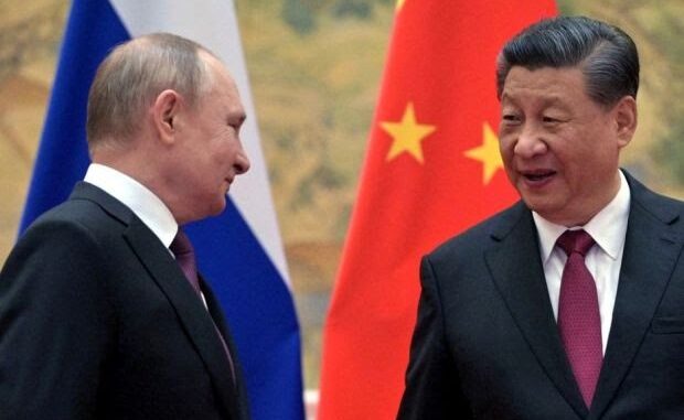 XI Jinping dan Putin KTT G20 di Bali November
