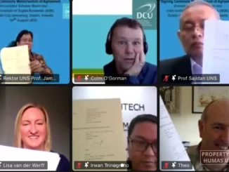 Dukung Kolaborasi Riset, UNS Center for Fintech and Banking Jalin Kerja Sama dengan IIDB DCU Irlandia
