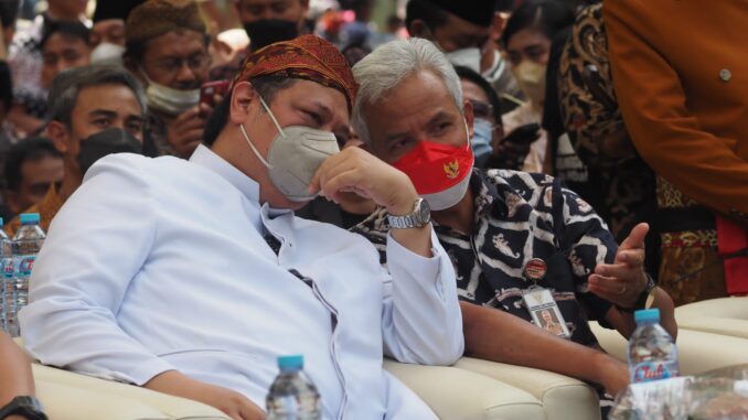 Airlangga Ganjar Airlangga dan Ganjar