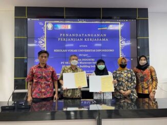 Vokasi UNDIP Jalin Kerja Sama dengan 2 Industri