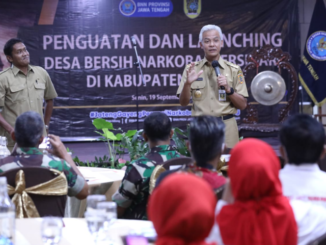Ganjar Warga Diminta Berperan Aktif Cegah Peredaran Narkoba